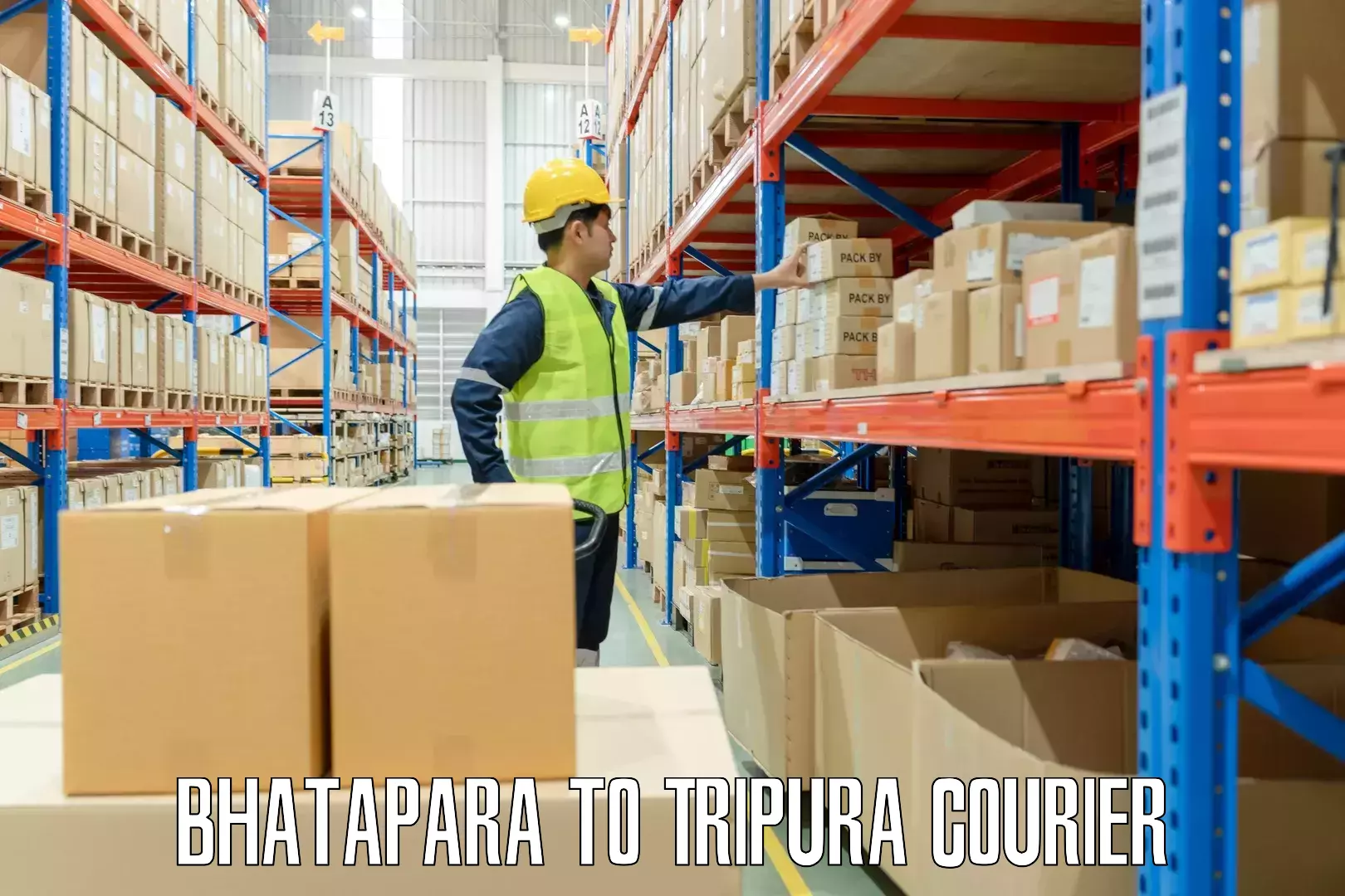 Reliable luggage courier Bhatapara to Tripura