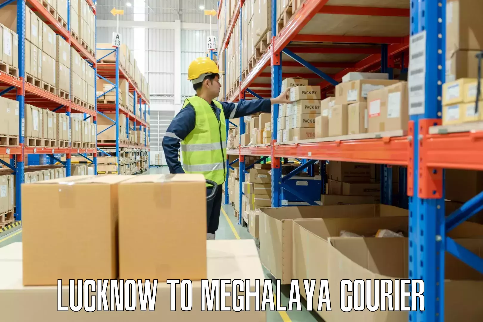 Luggage courier planning Lucknow to Meghalaya