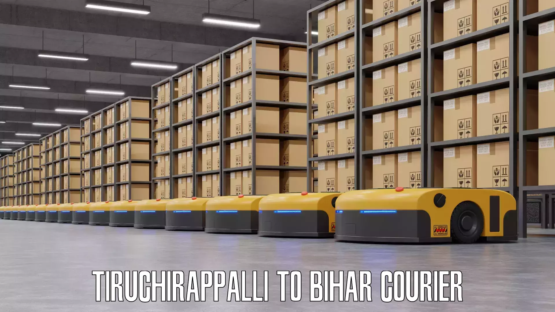 Heavy luggage shipping Tiruchirappalli to Barauni