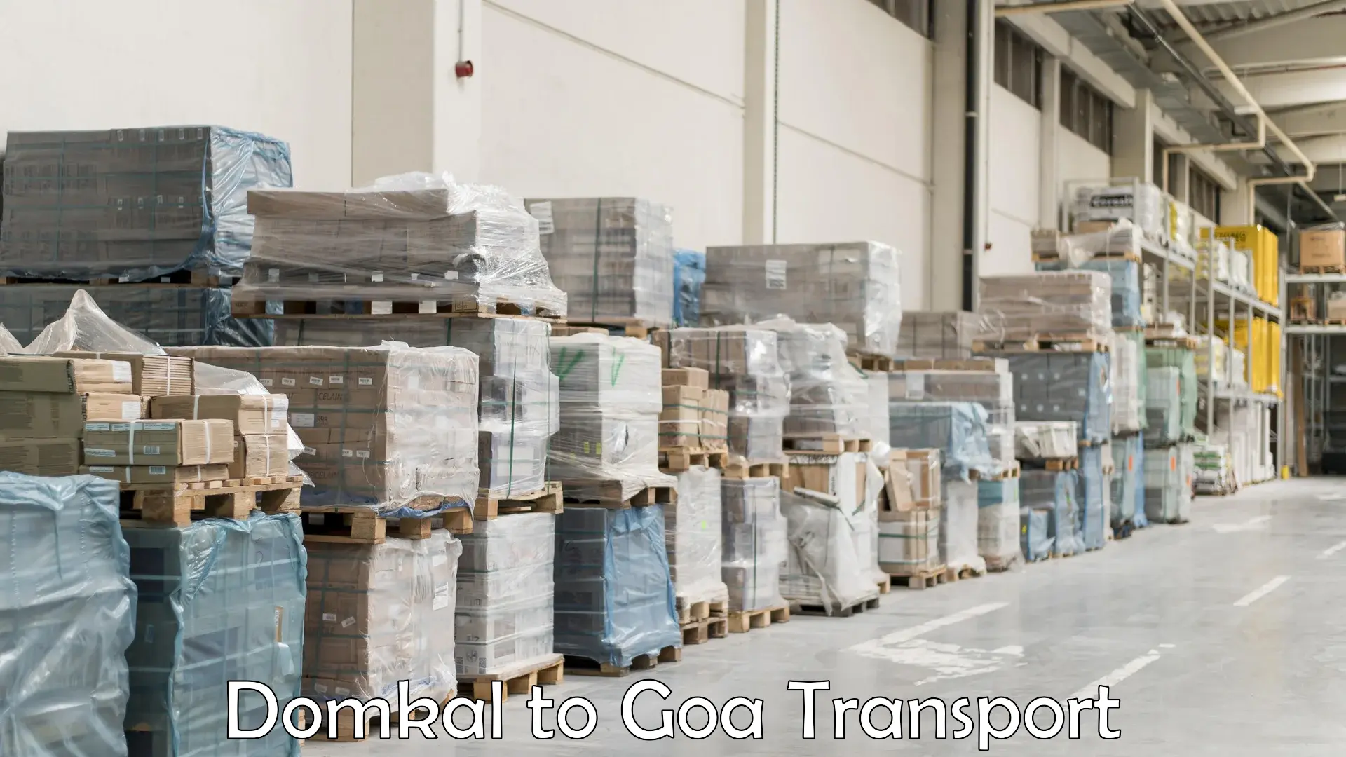 Truck transport companies in India Domkal to Panjim