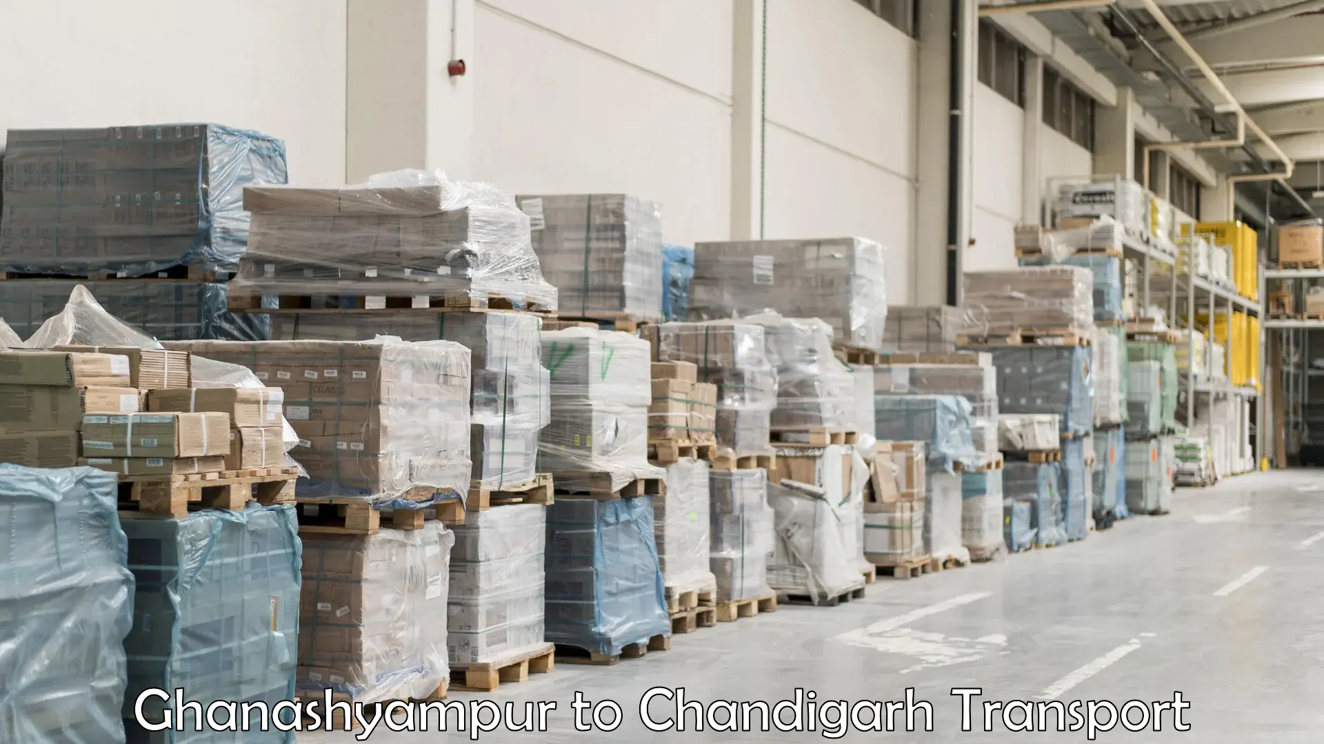 Goods delivery service Ghanashyampur to Chandigarh