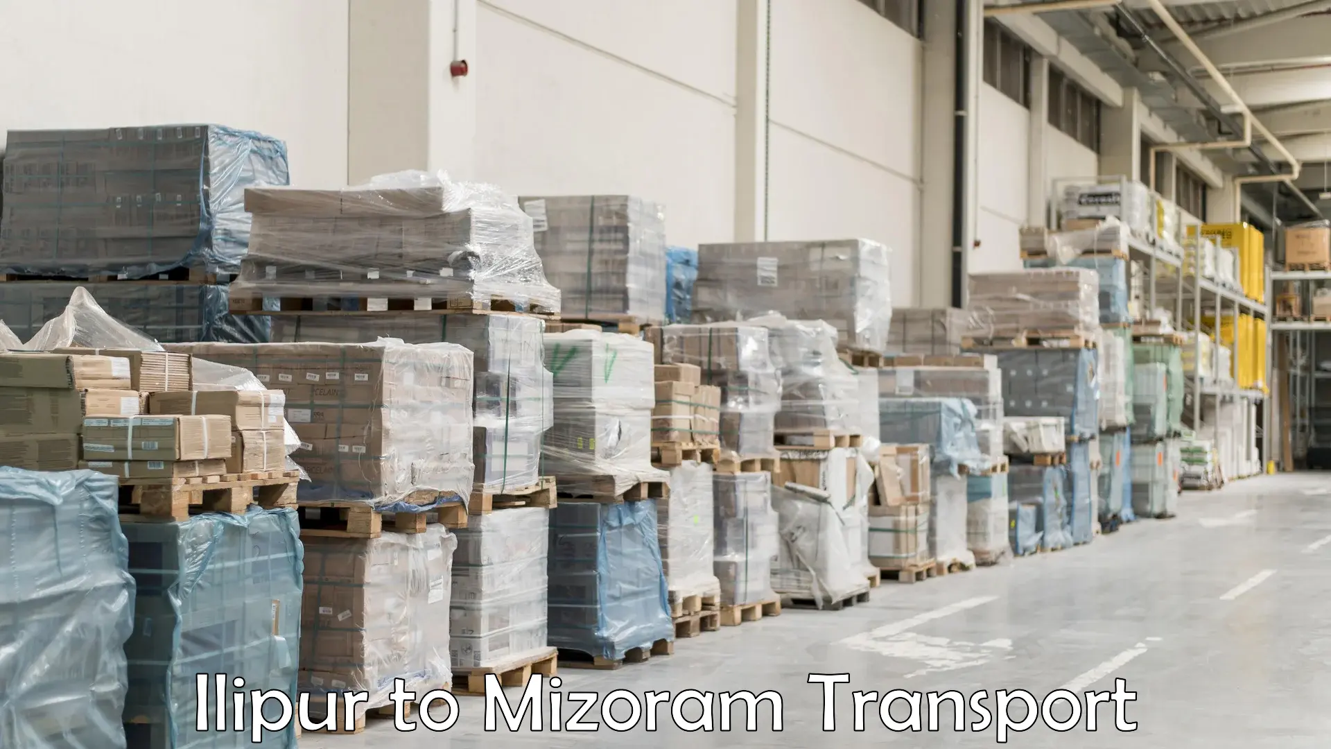 Transport in sharing Ilipur to Mizoram