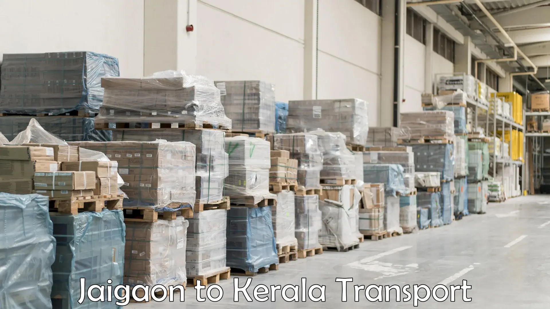 Part load transport service in India Jaigaon to Thiruvananthapuram