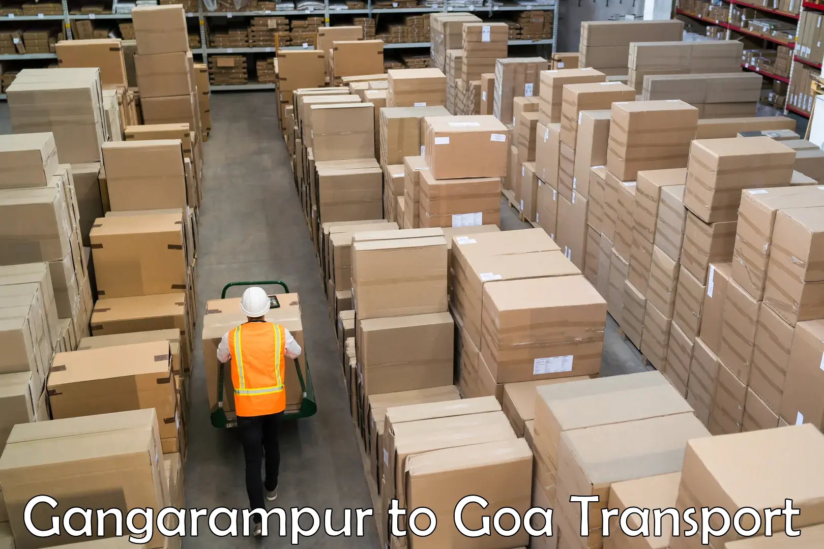 Bike transport service Gangarampur to Vasco da Gama