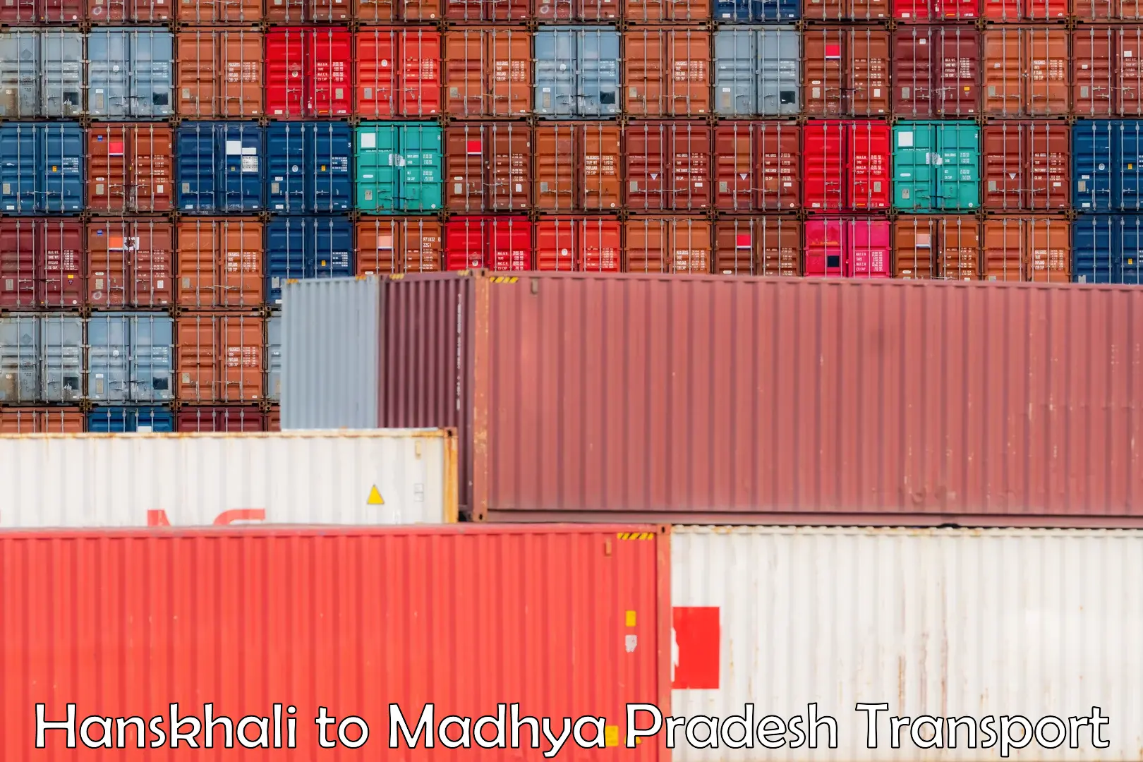 Container transportation services Hanskhali to Maksudangarh