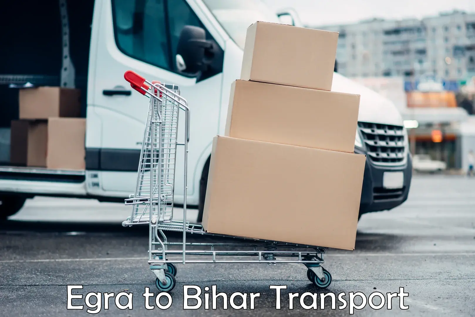 Shipping services in Egra to Bihar