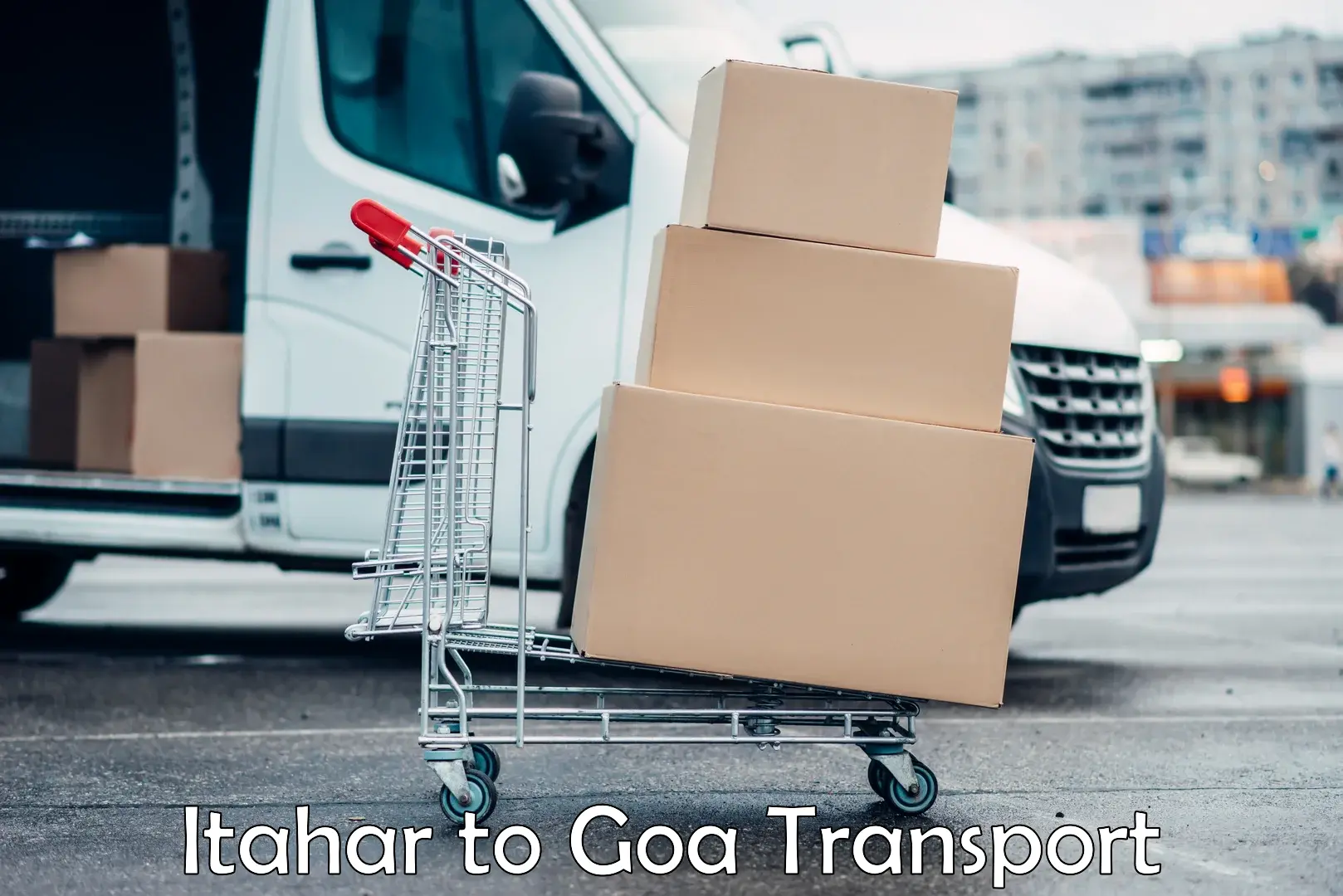 Scooty parcel Itahar to Goa