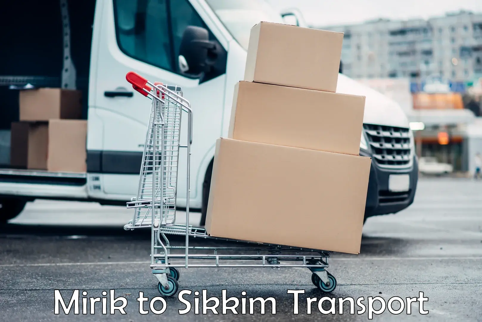 Luggage transport services Mirik to Sikkim