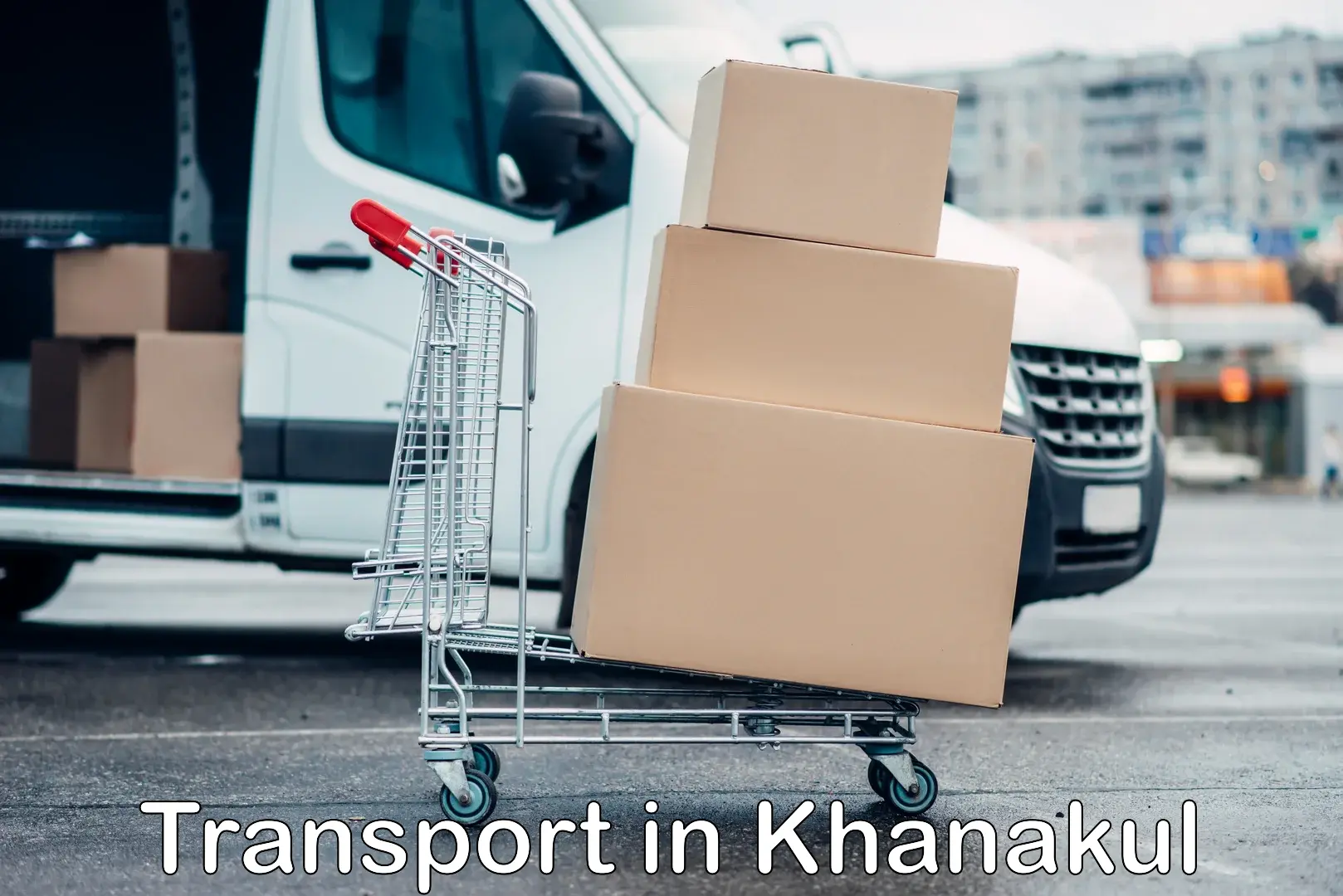 Online transport service in Khanakul