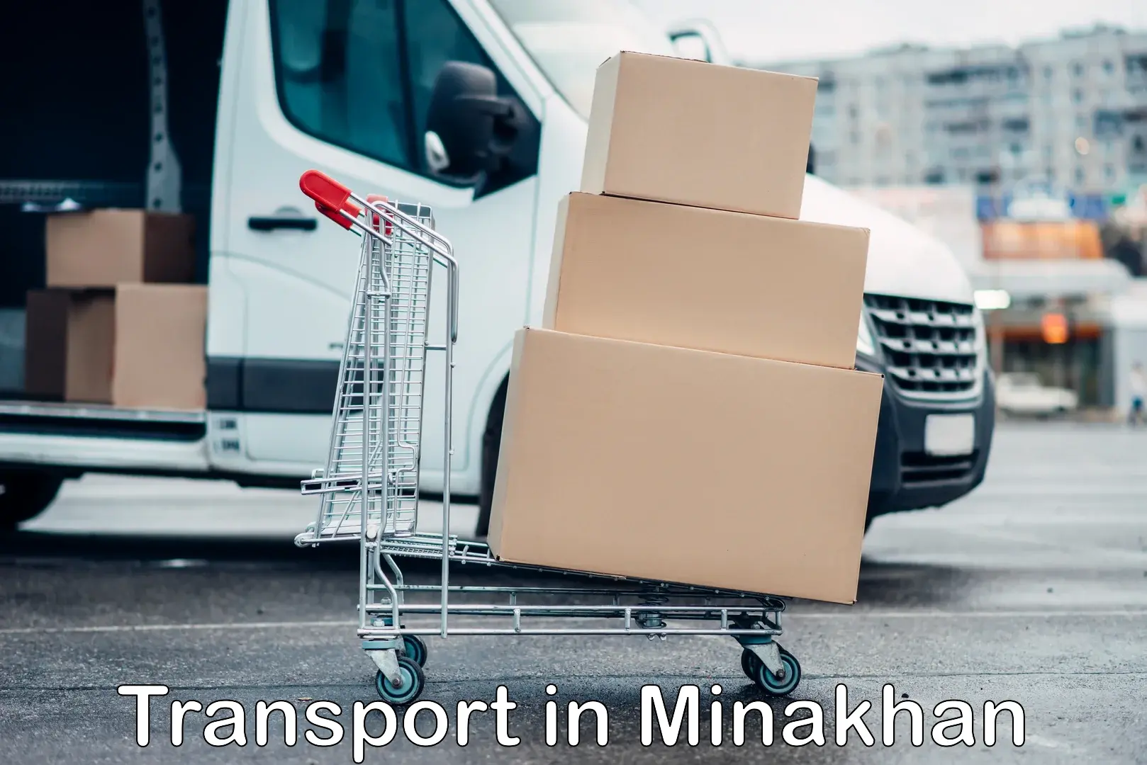 Vehicle courier services in Minakhan