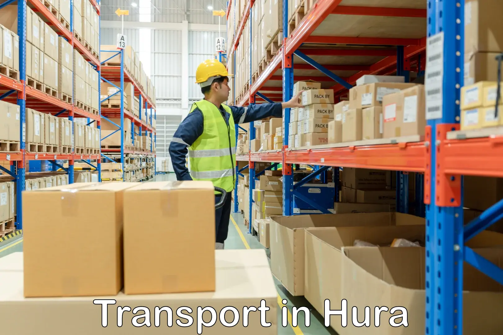 Pick up transport service in Hura