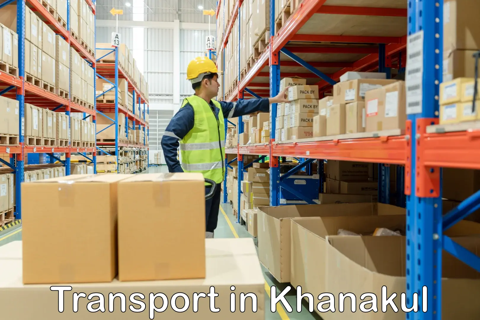 Intercity goods transport in Khanakul